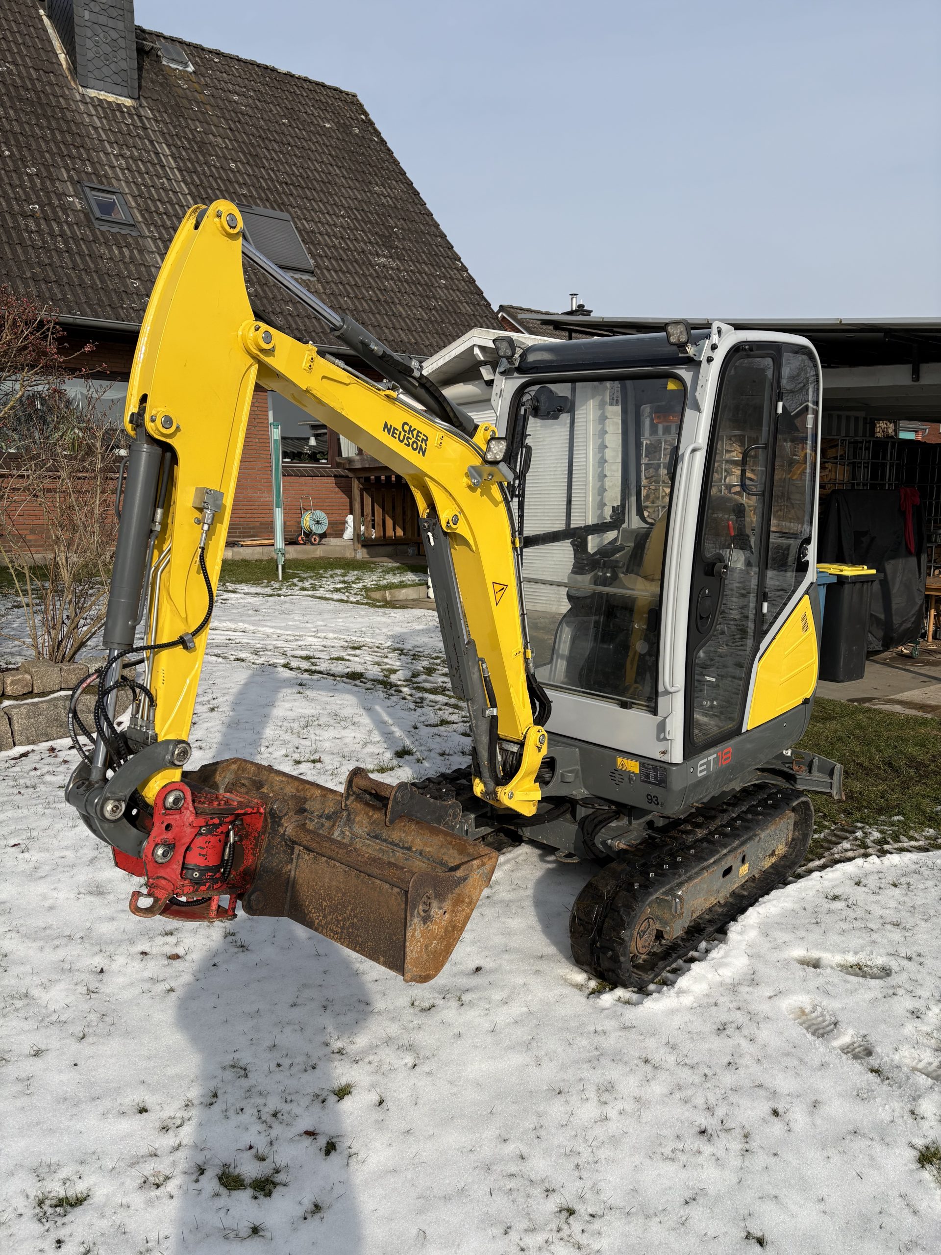 Wacker Neuson ET18 Minibagger – Bild 3