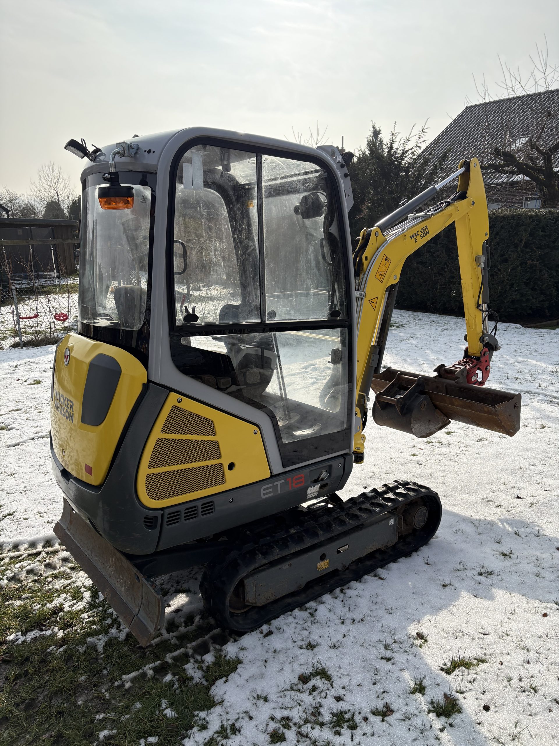Wacker Neuson ET18 Minibagger – Bild 4