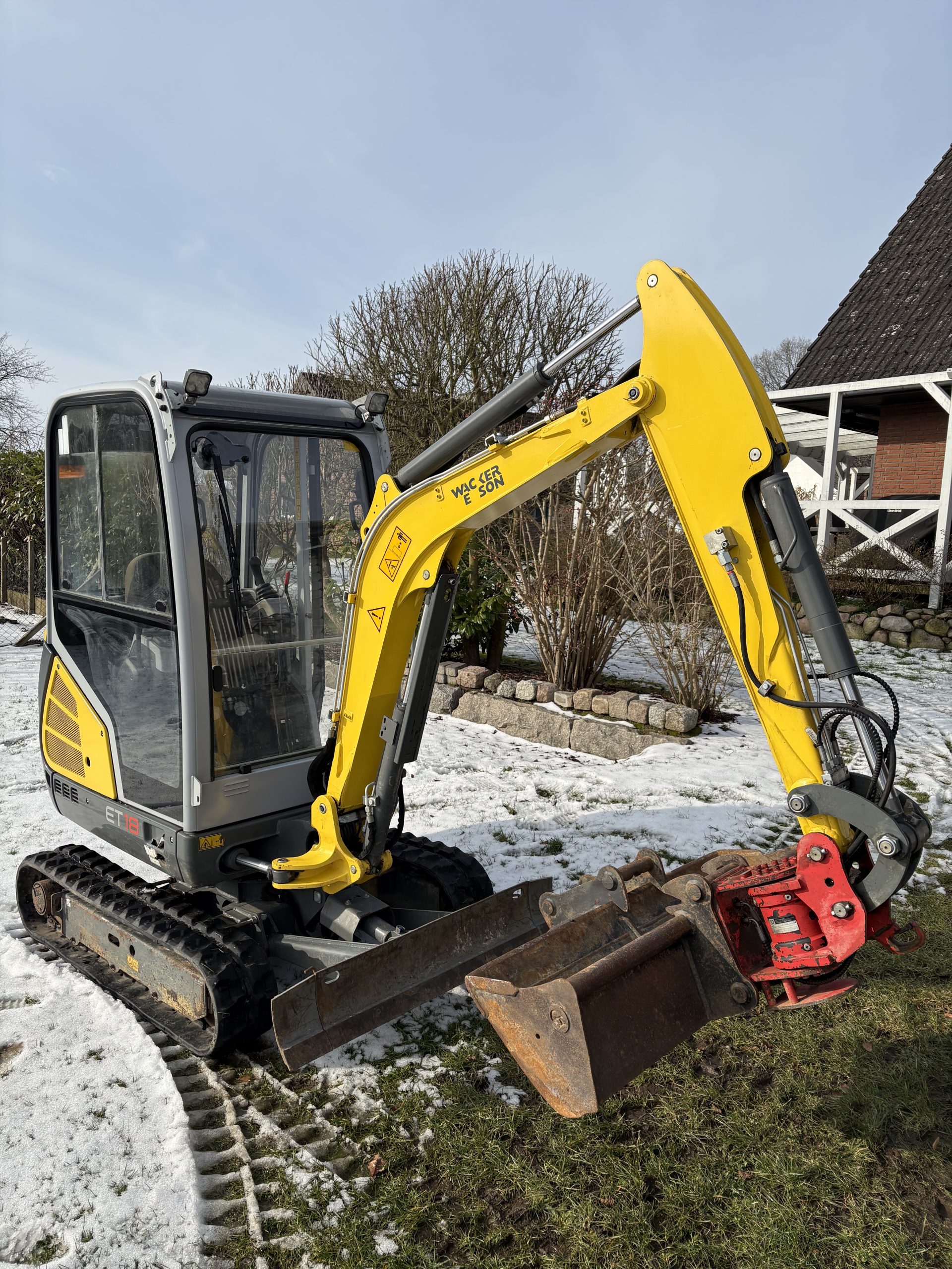 Wacker Neuson ET18 Minibagger – Bild 5
