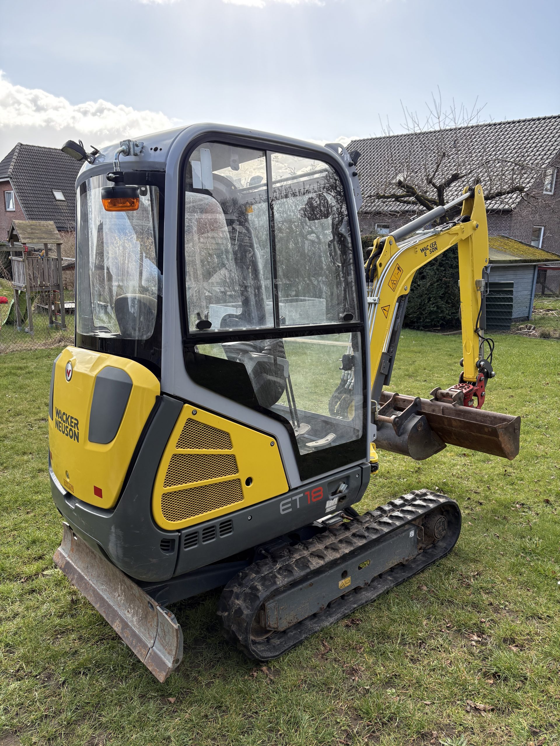 Wacker Neuson ET18 Minibagger – Bild 3