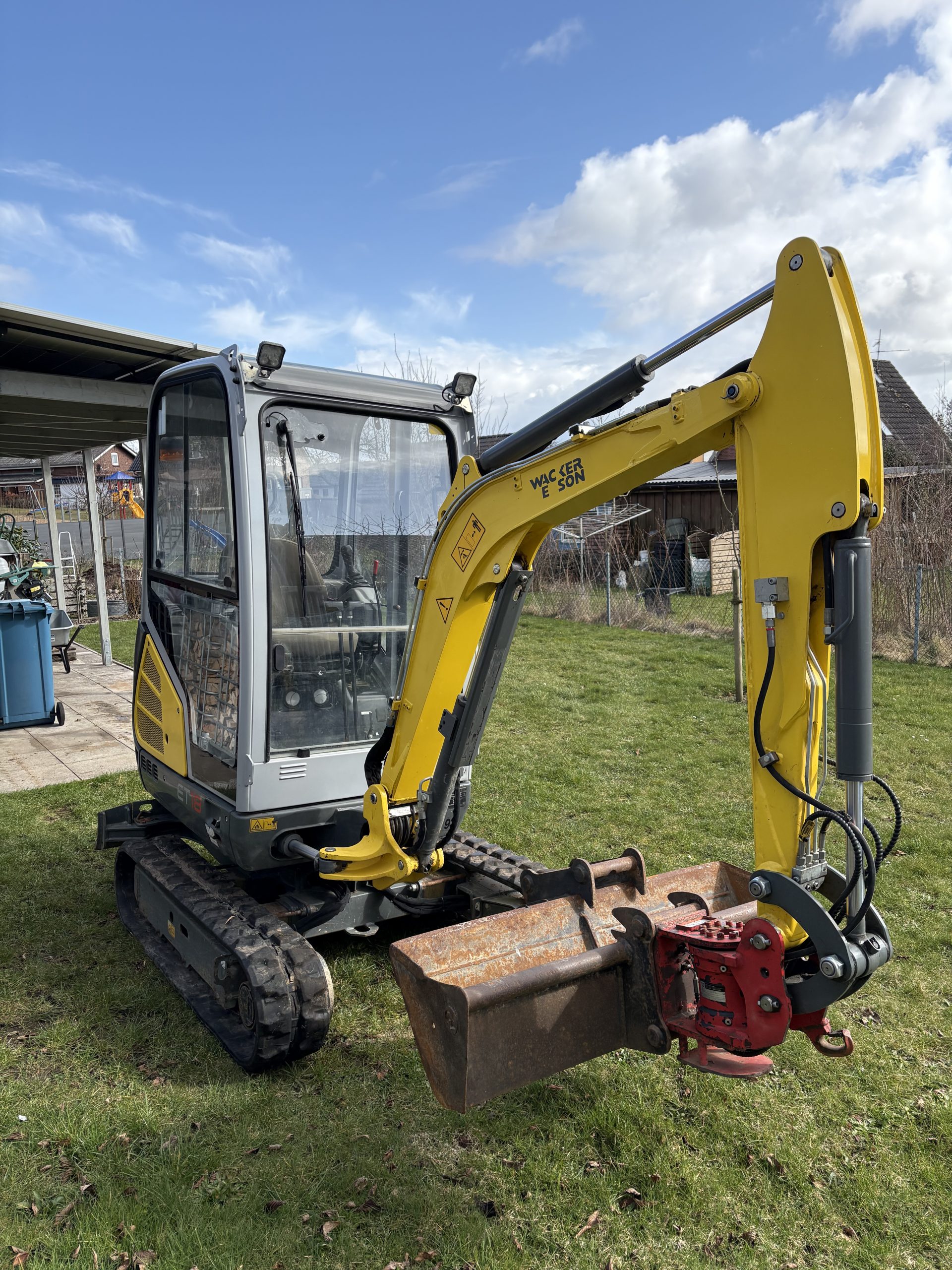 Wacker Neuson ET18 Minibagger – Bild 6