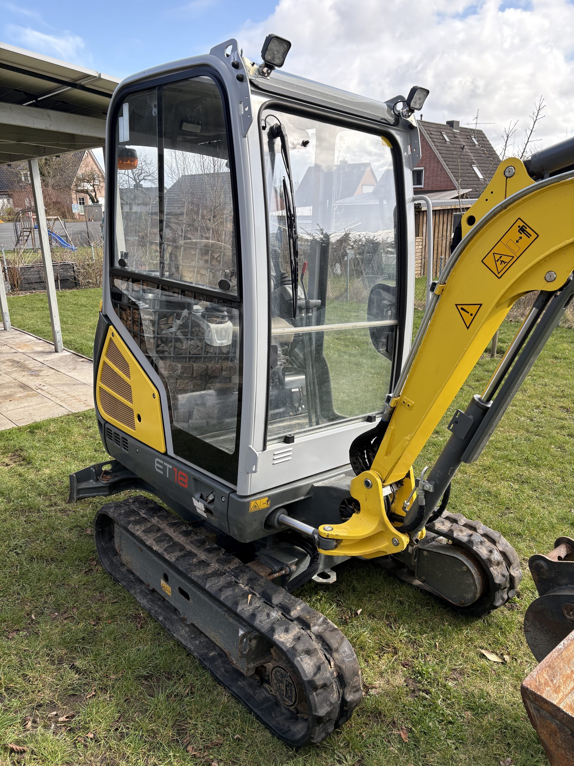 Wacker Neuson ET18 Minibagger – Bild 7