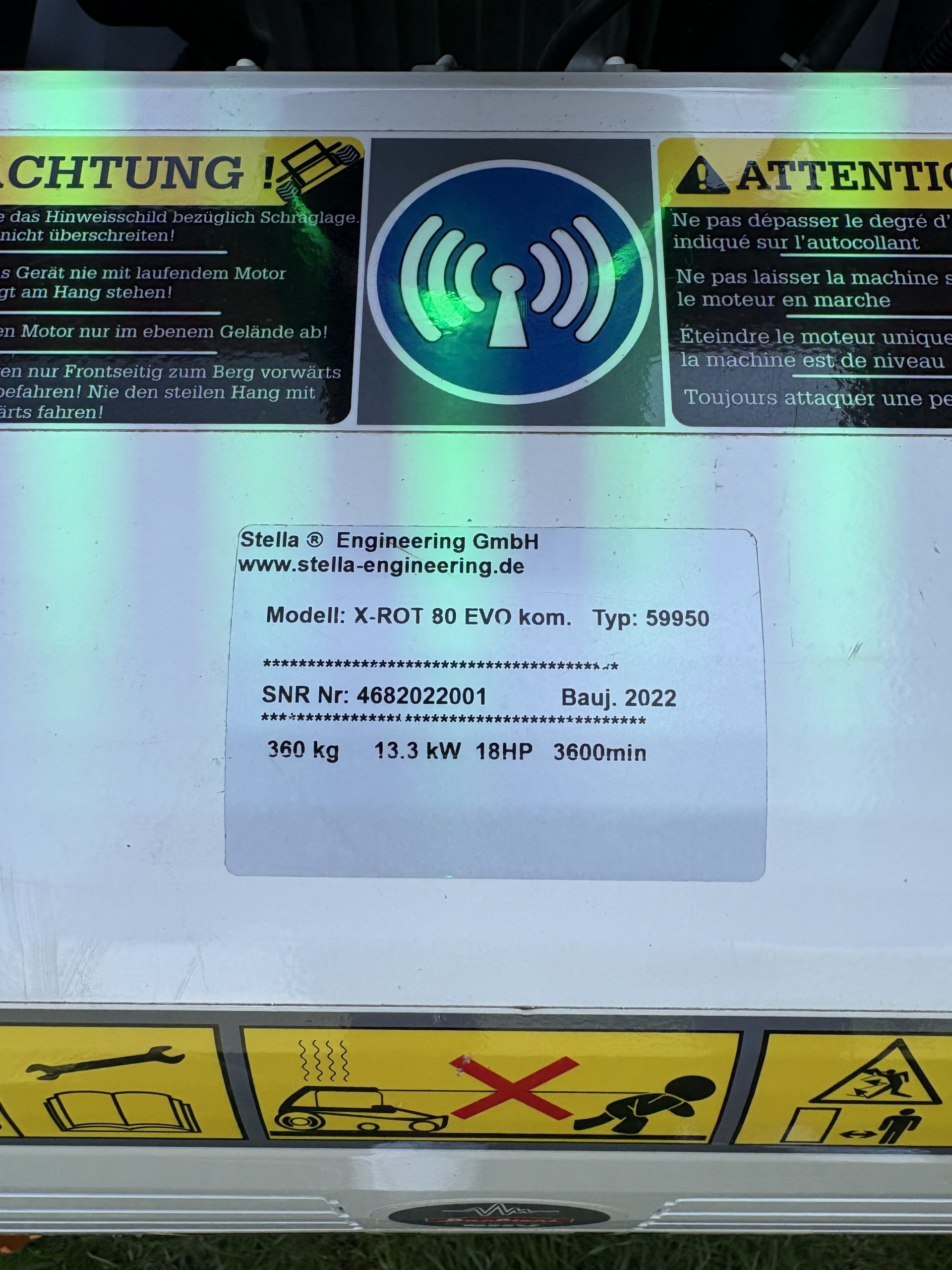 Stella X-ROT 80 EVO Kommunal Mähraupe – Bild 10